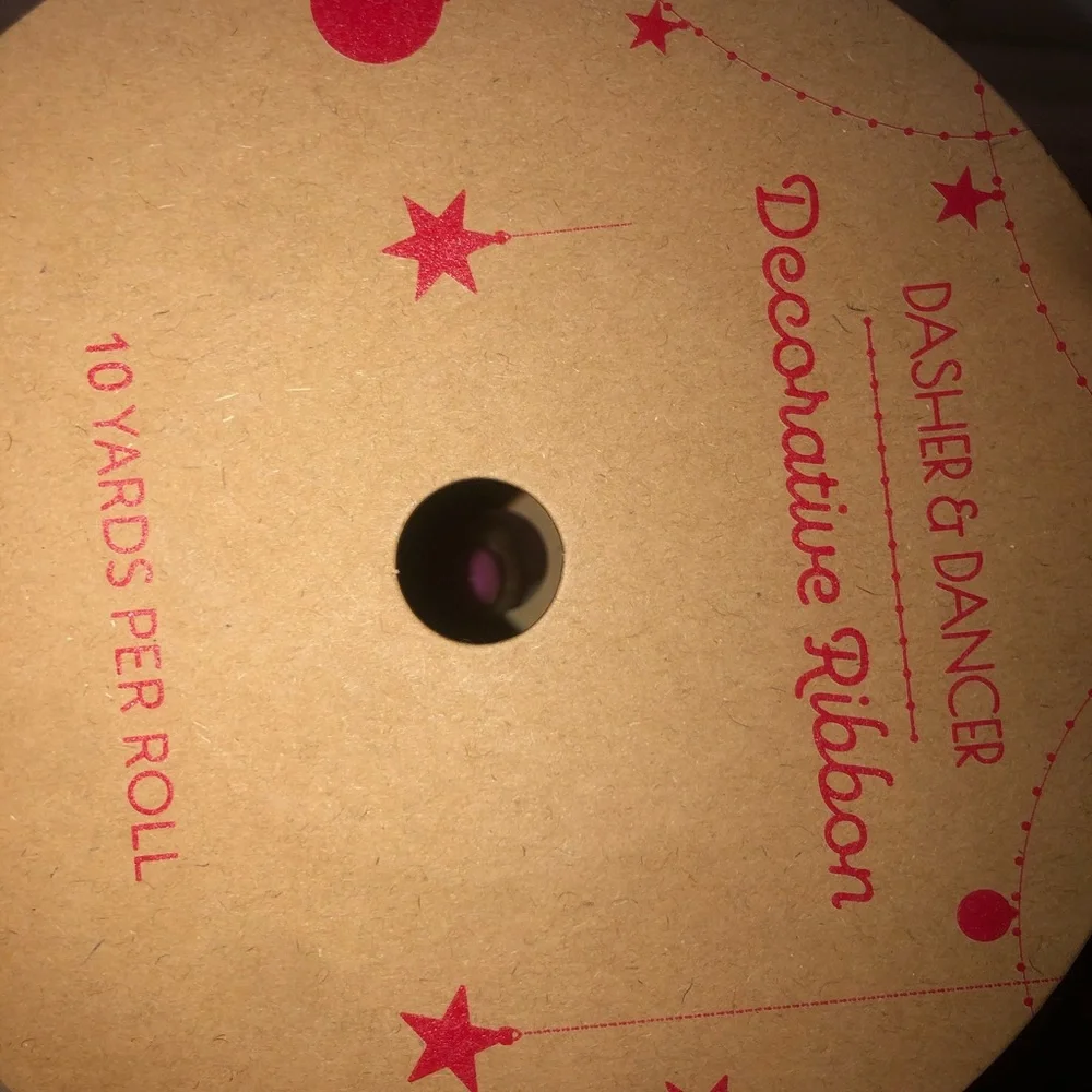 ‼️ 2 rolls of nutcracker ribbon